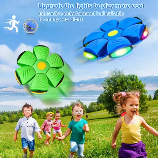 قرص الكرة الطائرة المضيئة - لون زهري - Image 6