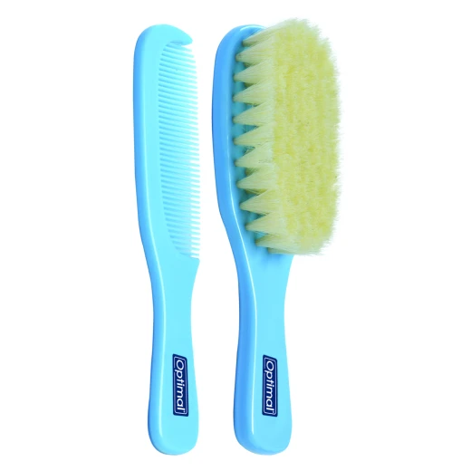 Optimal Brush And Comb Set, Blue Color - Optimal - Image 2