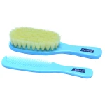 Optimal Brush And Comb Set, Blue Color - Optimal