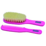 Optimal Brush And Comb Set, Pink Color - Optimal