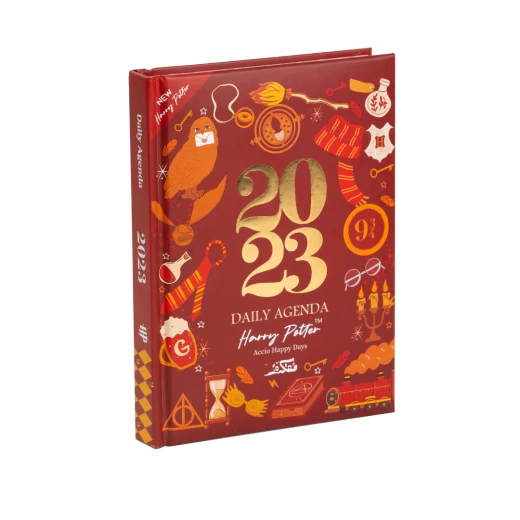 أجندة يومية 2023, 416 صفحة, بتصميم هاري بوتر من مفكرة أجندة يومية 2023, 416 صفحة, بتصميم هاري بوتر من مفكرة
