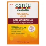 Cantu Natural Deep Nourish Hair & Scalp Masque, 42 Gram - Cantu