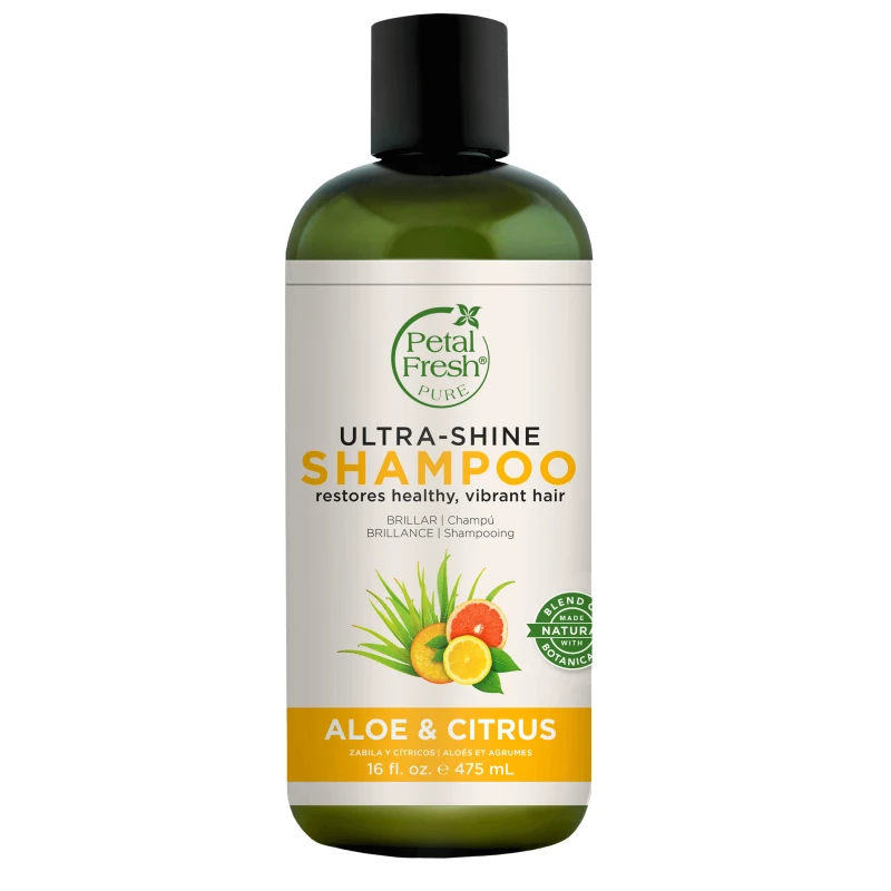 Petal Fresh, Pure Ultra Shine Shampoo, Aloe & Citrus, (475 مل) - بيتال فريش بيور