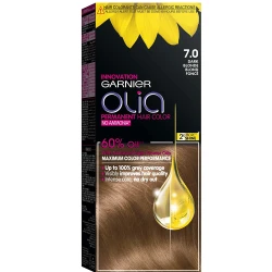 Garnier Olia No Ammonia Permanent Brilliant Color Oil-Rich Permanent Hair Color 7.0 Dark Blonde 209g