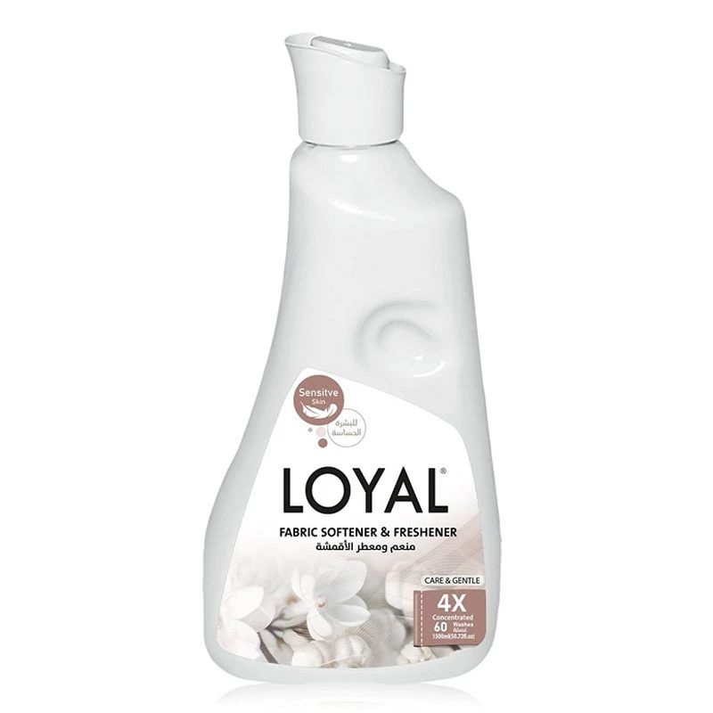 Loyal Sensitive Fabric Softener , White 1500 ML - Loyal