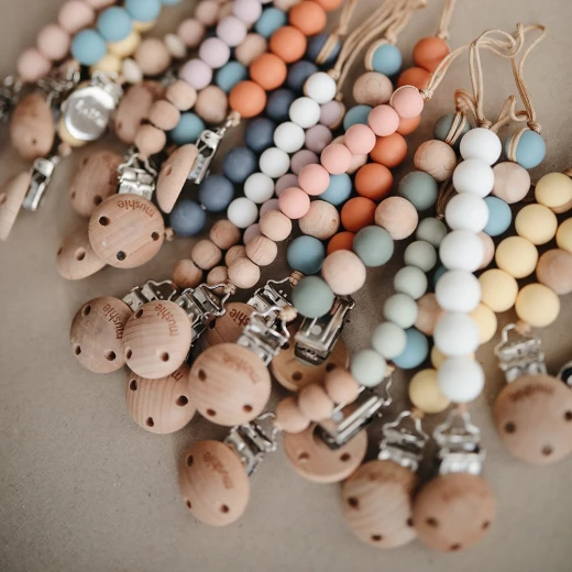 لهاية أطفال مع مشبك, بتصميم كليو بلو من موشي - موشي - Image 4
