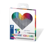 Staedtler Triplus Triangular Fineliner Pen - 15 قلم - ستدلر