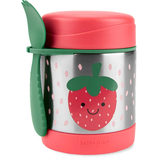 Skip Hop Spark Style Insulated Food Jar, Strawberry Design - Skip Hop - Image 3