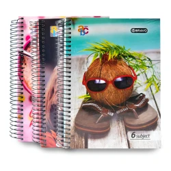 Abc College Notebook A4, 6 Subjects
