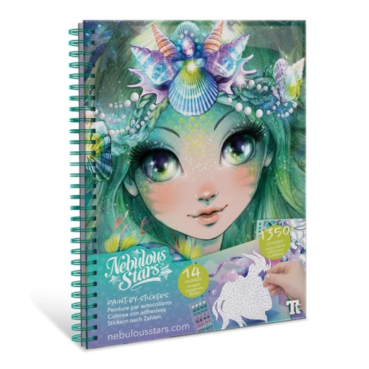 كتاب الرسم بالملصقات الابداعي من نيبولوس ستارز كتاب الرسم بالملصقات الابداعي من نيبولوس ستارز