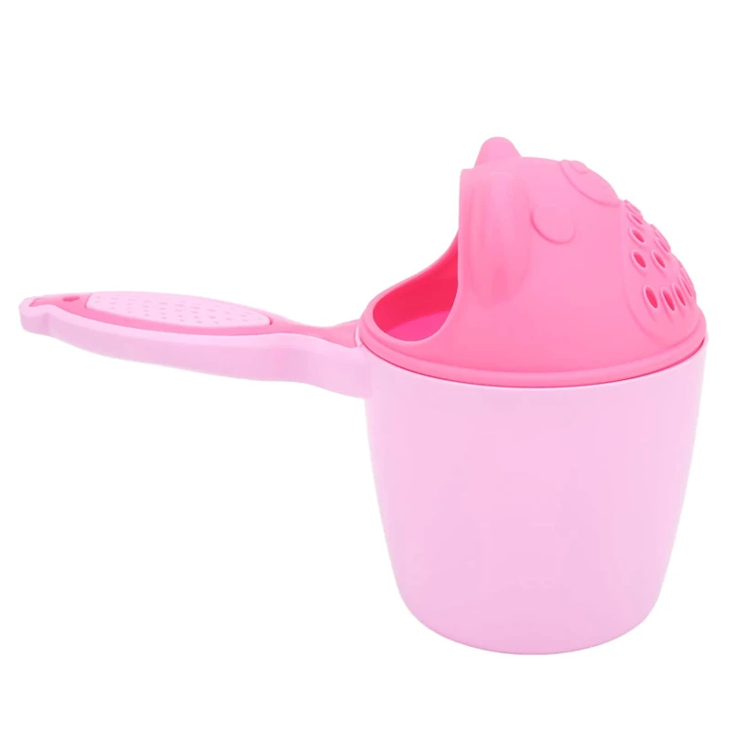 Kid Wash Hair Bathing Rinse Cup, pink color
