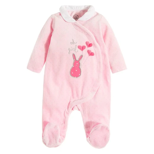تبان اطفال باكمام وارجل طويلة, باللون الزهري, 74 سم من كول كلوب تبان اطفال باكمام وارجل طويلة, باللون الزهري, 74 سم من كول كلوب