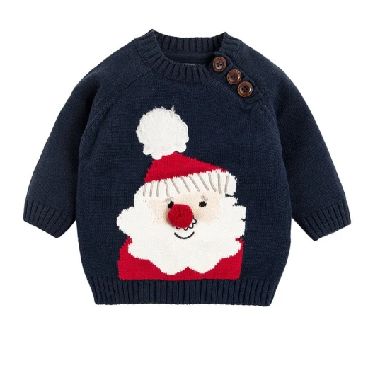 بلوزة طويلة الأكمام, باللون الكحلي من كول كلوب بلوزة طويلة الأكمام, باللون الكحلي من كول كلوب