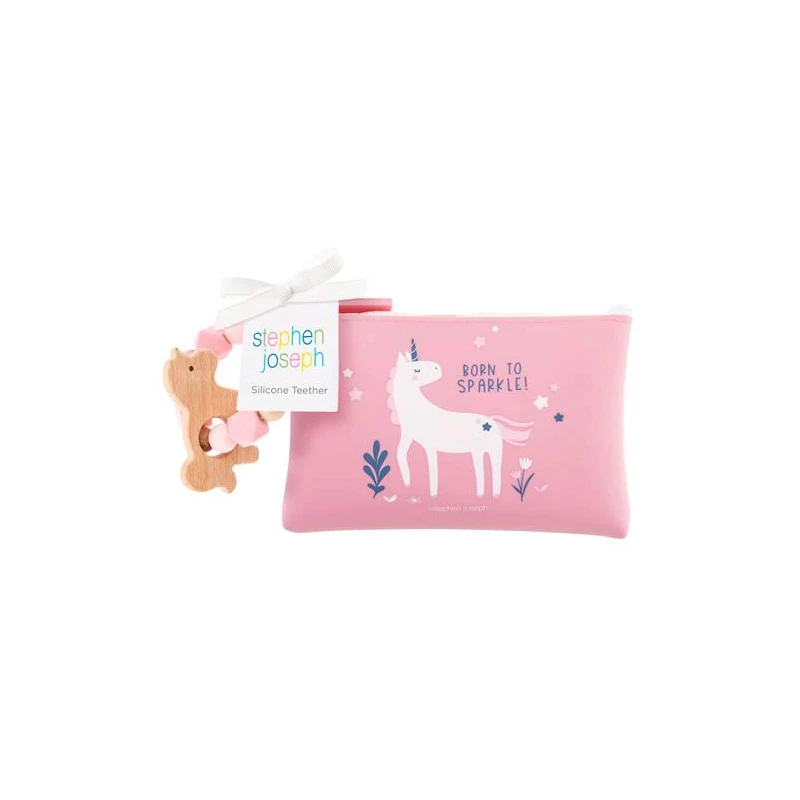 Stephen Joseph Silicone Teethers Unicorn - Stephen Joseph