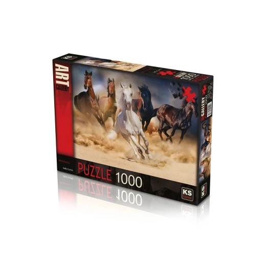 أحجية 1000 قطعة, بتصميم الخيول من كي اس جيمز أحجية 1000 قطعة, بتصميم الخيول من كي اس جيمز