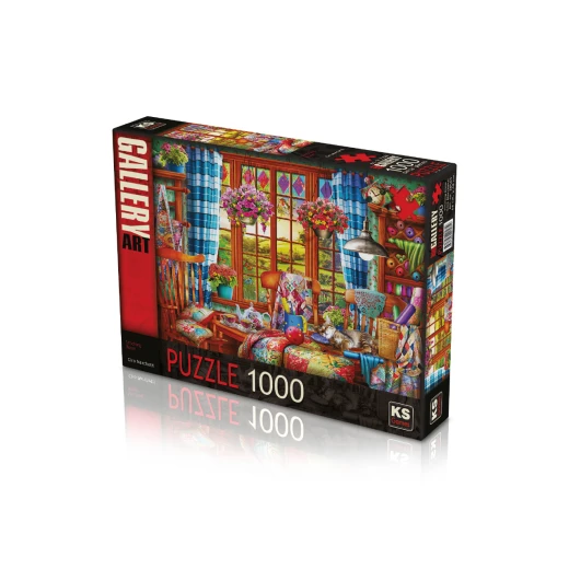 أحجية 1000 قطعة, بتصميم غرفة الخياطة من كي اس جيمز