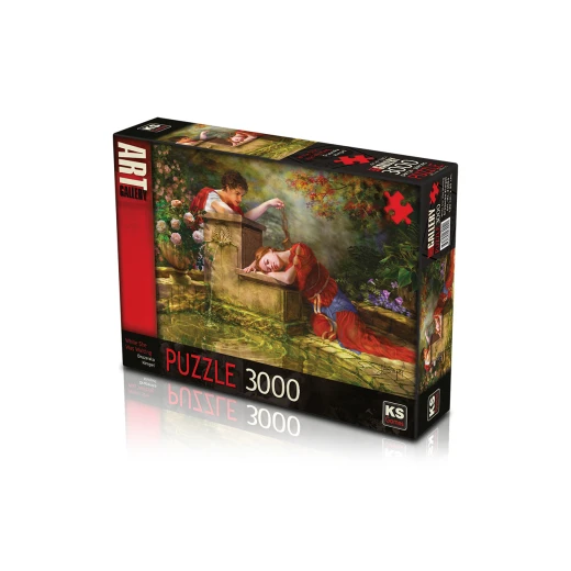 أحجية 2000 قطعة, بتصميم فتاة تنتظر من كي اس جيمز أحجية 2000 قطعة, بتصميم فتاة تنتظر من كي اس جيمز