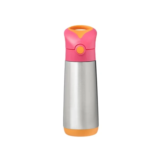 B.Box Insulated Drink Bottle, Orange Color, 500 Ml B.Box Insulated Drink Bottle, Orange Color, 500 Ml