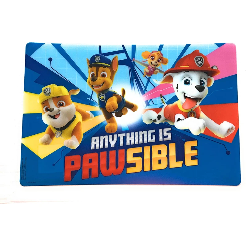 Zak Designs Reusable Kids Placemat, Paw Petrol Design - Zak Designs