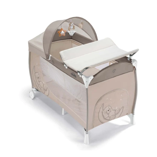 Cam Daily Plus Travel Cot, Beige color Cam Daily Plus Travel Cot, Beige color