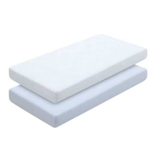 Cambrass Fitted Sheet Vichy , Blue Color, 60*120Cm, 2 Pieces Cambrass Fitted Sheet Vichy , Blue Color, 60*120Cm, 2 Pieces