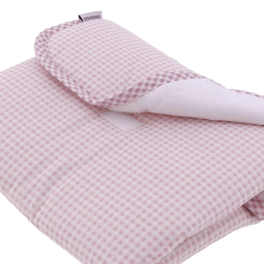 Cambrass Travel Vichy Nappy Changer, Pink Color - Cambrass - Image 3