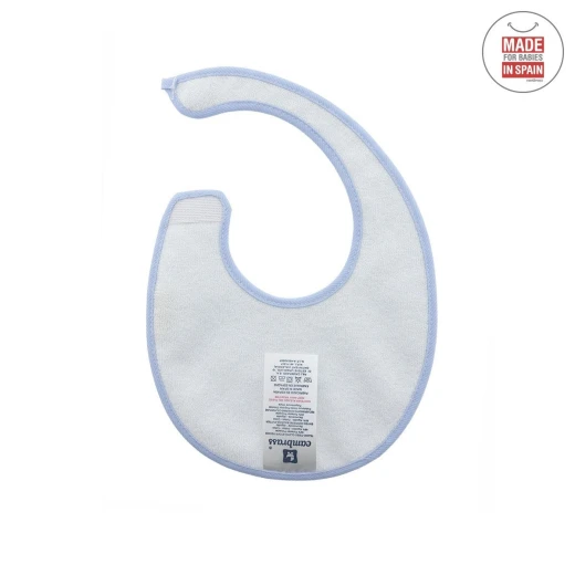 Cambrass Pio Round Bib, Blue Color - Cambrass - Image 2