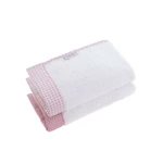 منشفة اطفال فتشي, باللون الزهري, 25*35 سم, قطعتان من كامبراس - كامبراس