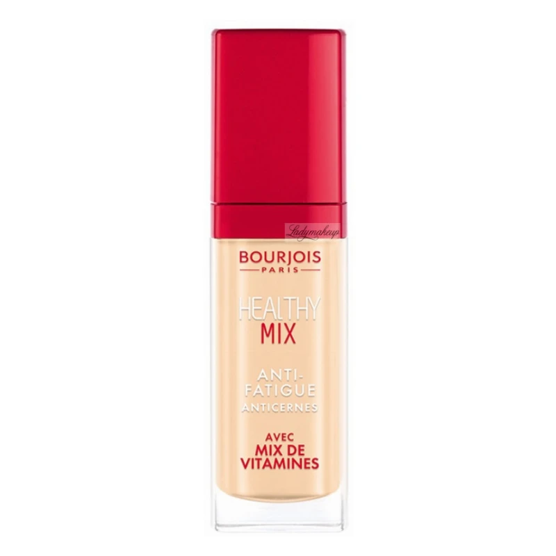 Bourjois Healthy Mix Anti Fatigue Concealer for Dark Circles & Blemishes Radiant Complexion Makeup 5ml - Bourjois