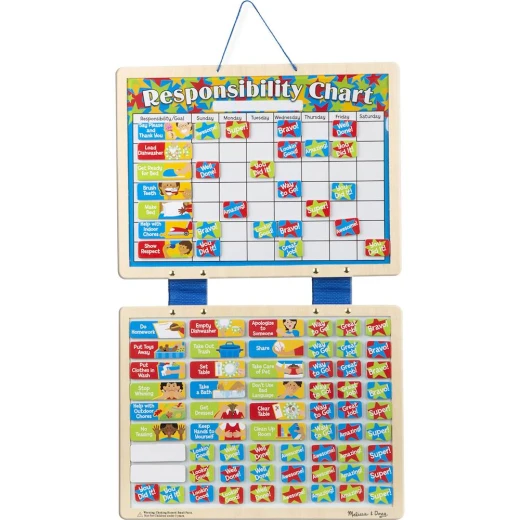 Melissa & Doug Magnetic Responsibility Chart Melissa & Doug Magnetic Responsibility Chart