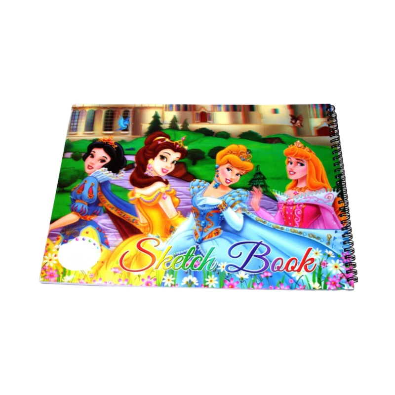 Amigo Sketching Book, Disney Princesses, 50 paper - Amigo