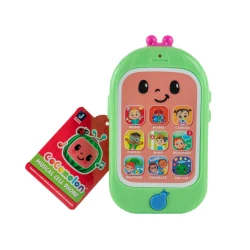 Cocomelon Multi-Colored Cell Phone with Music Kids Toy
