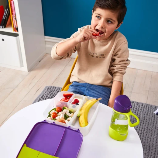 B.Box Kids Lunch Box, Blue Slate - B.Box - Image 3