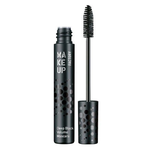 Makeup Factory Deep Black Volume Mascara Dramatic Lashes Intense Color Voluminous Look Makeup Factory Deep Black Volume Mascara Dramatic Lashes Intense Color Voluminous Look