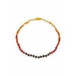 BabyJem Amber Teething Necklace, Rainbow Color - BabyJem