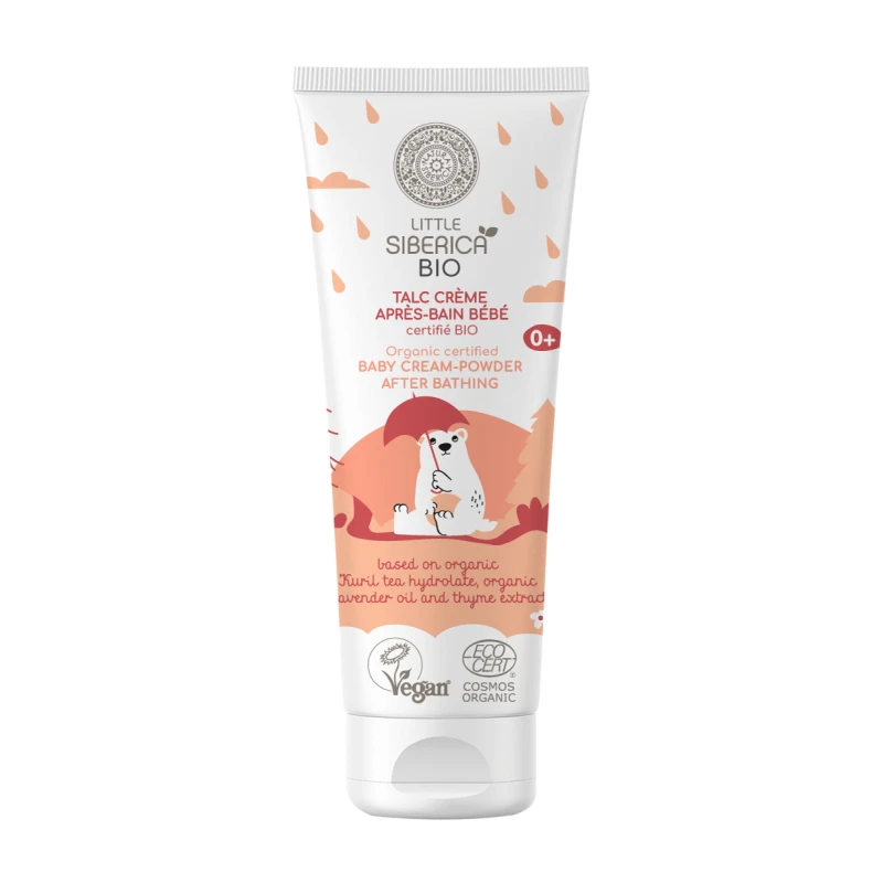 Natura Siberica Little Siberica BIO Baby Cream-Powder After Bathing - Natura Siberica