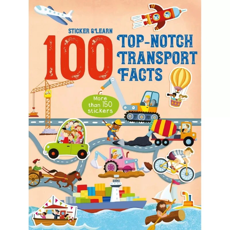 كتاب انشطة للاطفال, المركبات 100 نشاط - كتب ليدي بيرد