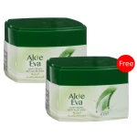Eva Hair Cream with Aloe Vera, 185 Gram + 1 Free - Eva