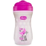 Chicco Cup Shiny Glow In The Dark, Pink Color - Chicco