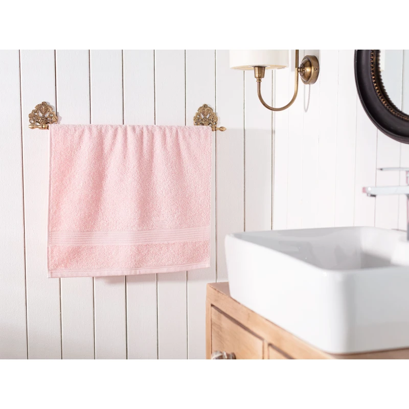Madame Coco Clarette Face Towel  50x80 cm, Pink Color - Madame COCO