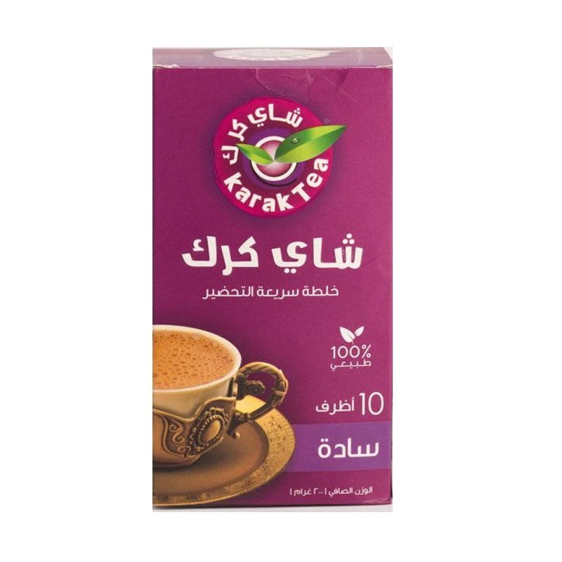 شاي كرك خالي من الغلوتين, نكهة أصلية خالي من السكر, محلى, 16 غرام