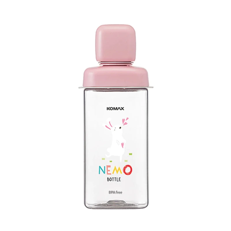 Komax Nemo Water Bottle, Pink Color, 430 Ml - Komax