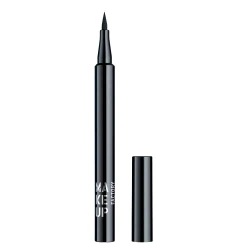 Makeup Factory Ultra Fine Liquid Eyeliner Matte Black All Day Wear Defined Eyes Professional Makeup