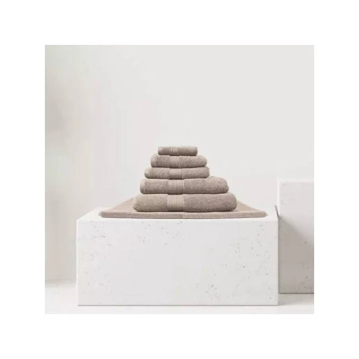 Nova Home 100% Cotton Pretty Collection Towel, Beige Color, Size 70*140 Nova Home 100% Cotton Pretty Collection Towel, Beige Color, Size 70*140
