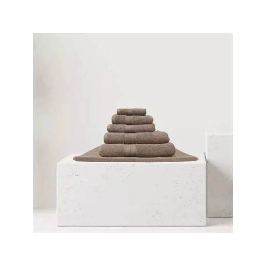 Nova Home 100% Cotton Pretty Collection Towel, Brown Color, Size 70*140 Nova Home 100% Cotton Pretty Collection Towel, Brown Color, Size 70*140