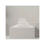 Nova Home 100% Cotton Pretty Collection Towel, Off White Color, Size 70*140 - Nova Home