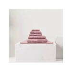 Nova Home 100% Cotton Pretty Collection Towel, Pink Color, Size 100×150 - Nova Home