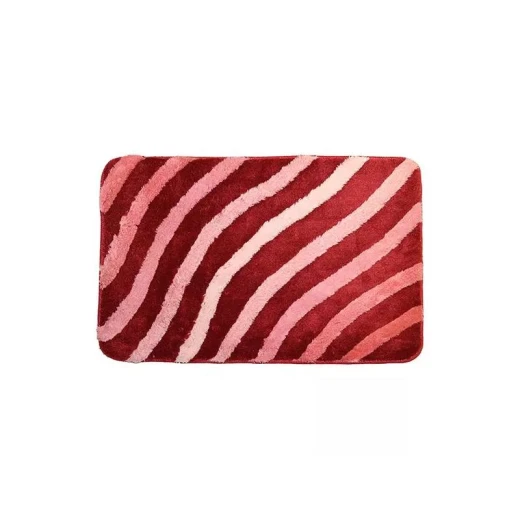 Nova Home Cable Bath Mat, Pink Color, Size 70*120 Nova Home Cable Bath Mat, Pink Color, Size 70*120