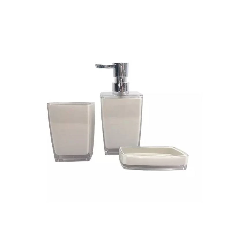 Weva Flexi Bath Set, Beige Color, 3 Pieces - Weva