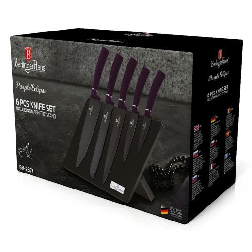 Berlinger Haus Knife Set, Purple, 6 Piece - Berlinger Haus - Image 2